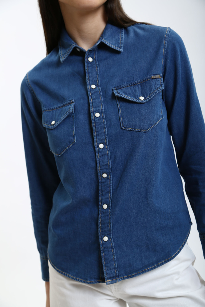 PL304738HT8..000 рубашка с длинным рукавом pepe jeans 