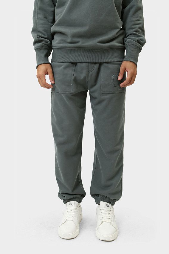 Брюки спортивные Calvin Klein Jeans Зеленый