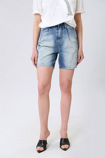 Шорты джинсовые синие Armani Exchange
