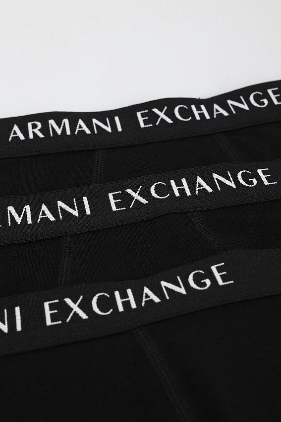 Трусы 3 шт Armani Exchange Черный