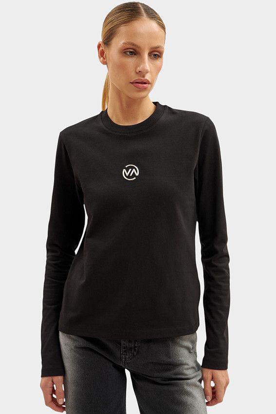 Лонгслив Van Mich Черный