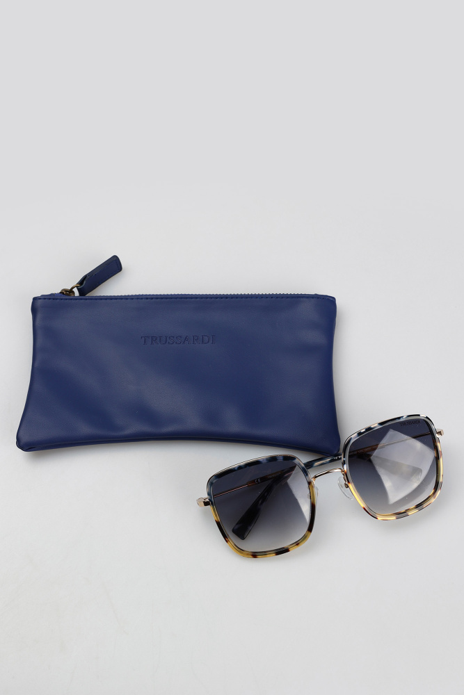 trussardi-479-6NN Очки с футляром Trussardi Синий