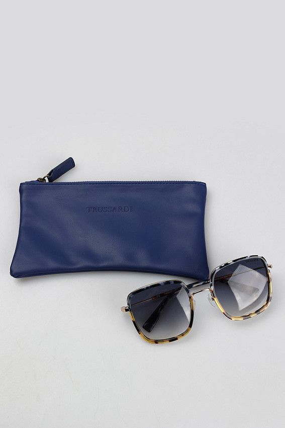 Очки с футляром Trussardi Синий