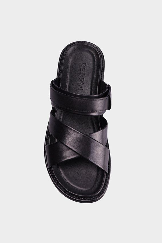 Шлепки Red Pin Черный