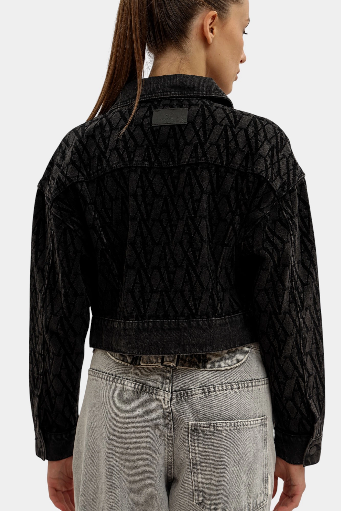 XW000819_AF16092 куртка джинсовая armani exchange 