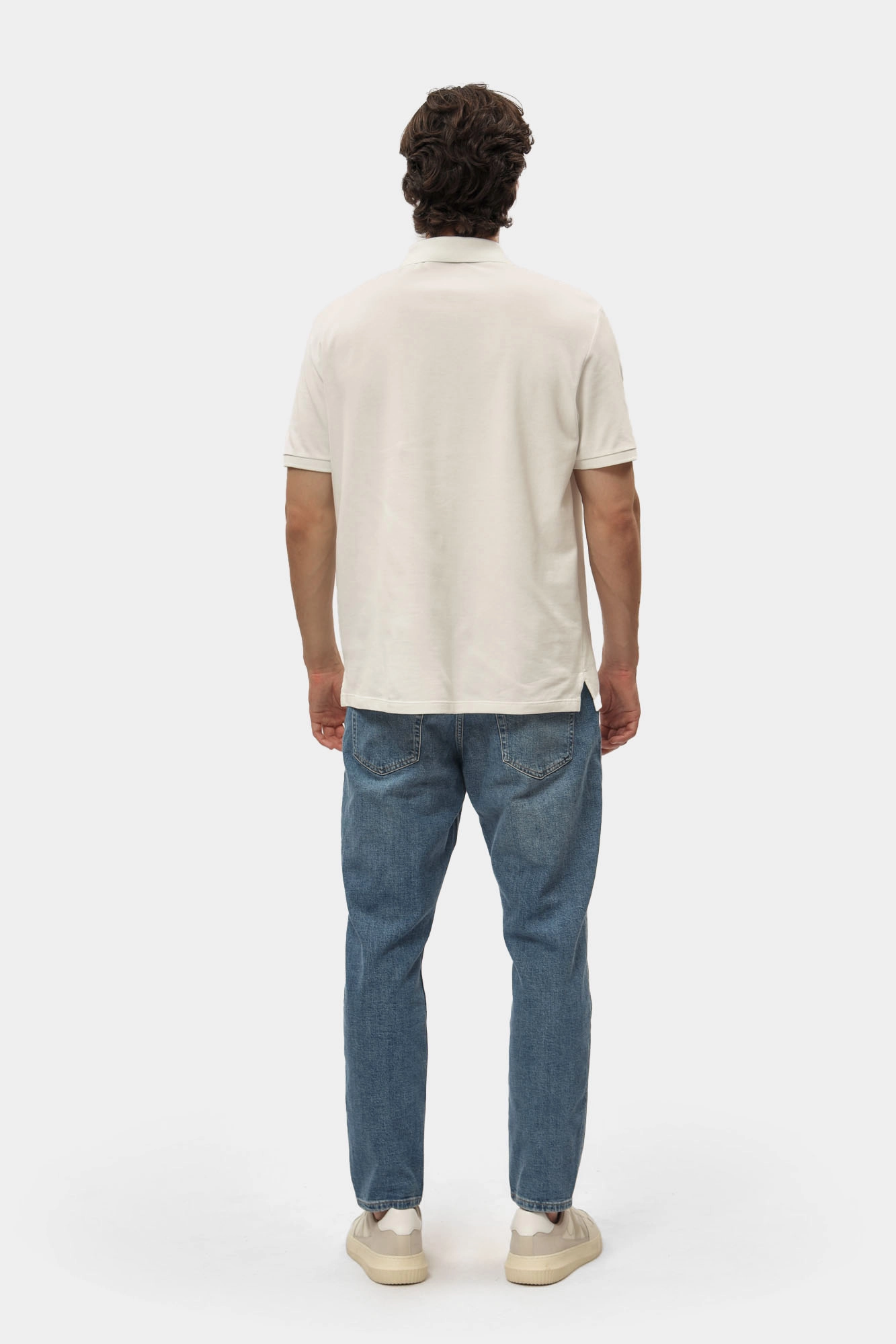 LV040EM269 Поло Calvin Klein Jeans Белый