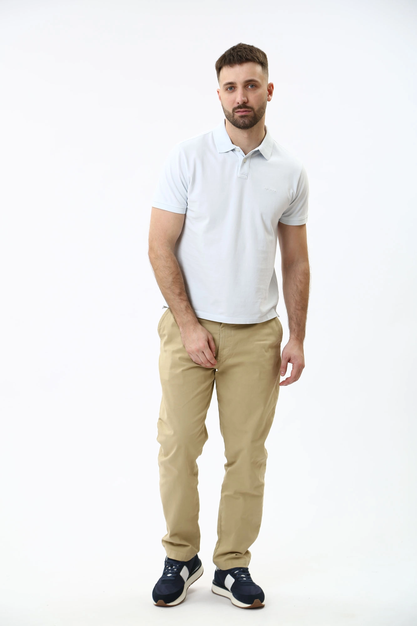 PM542099 Поло Pepe Jeans Голубой