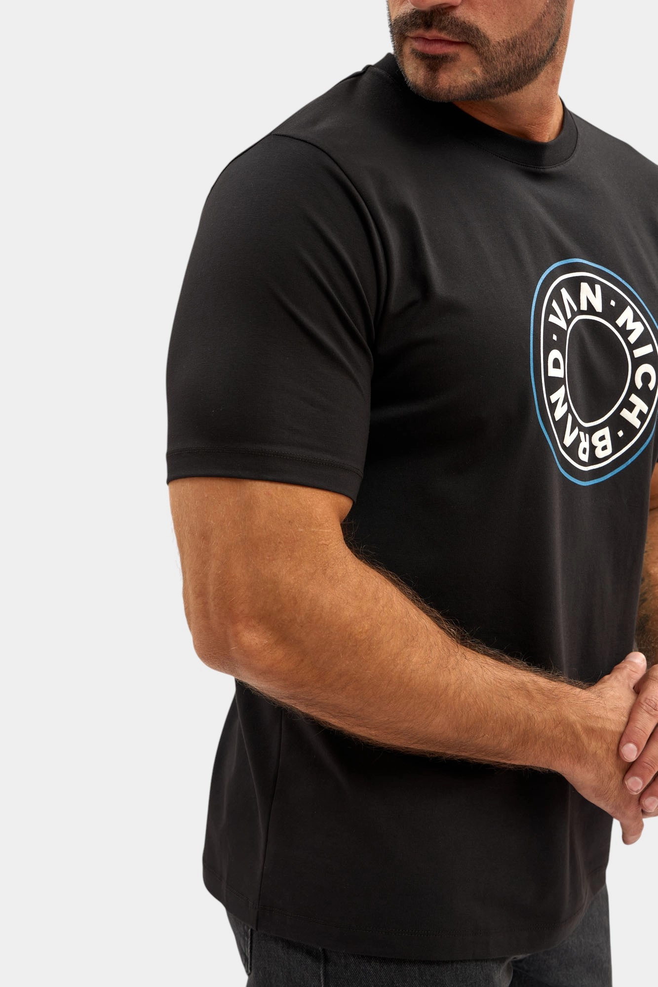 VM-ERK-22-571 Футболка Van Mich Черный