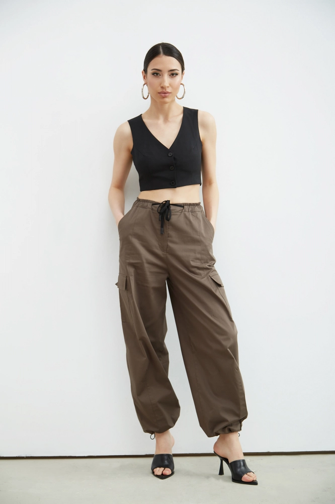 Жилет The Hills Вискоза Черный