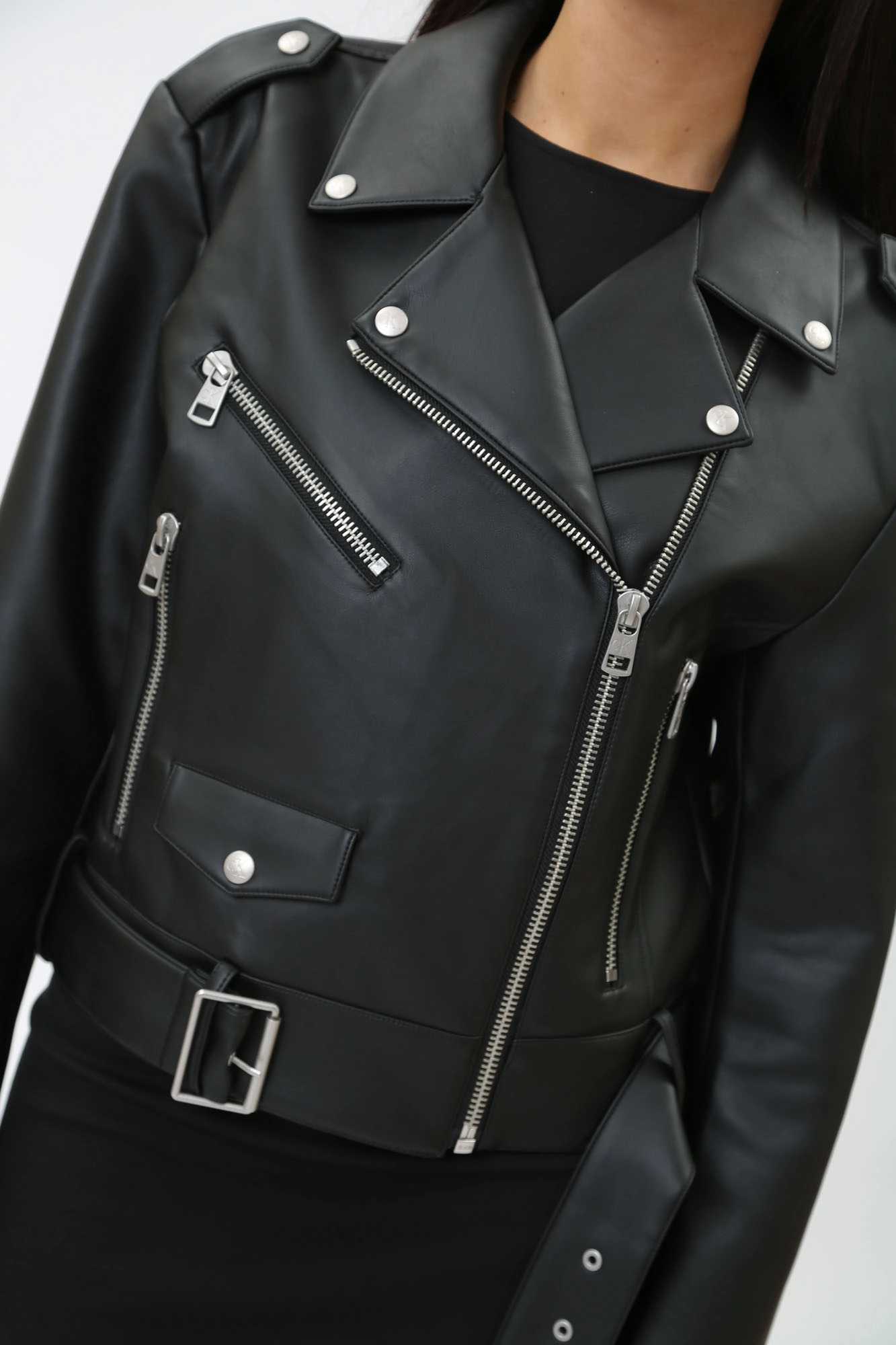 J20J223448 куртка кожаная calvin klein jeans 