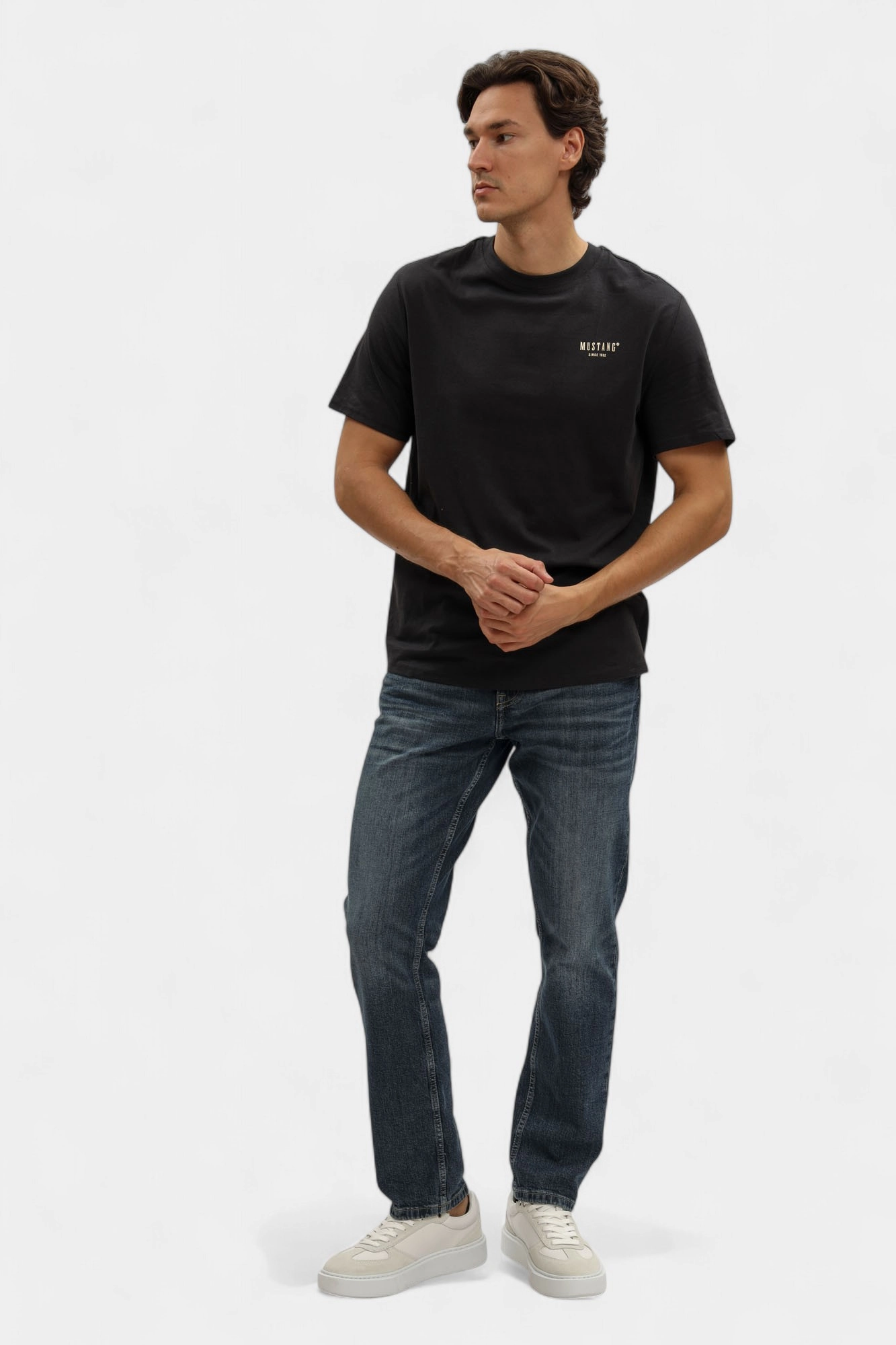 1016857 Футболка Mustang Черный