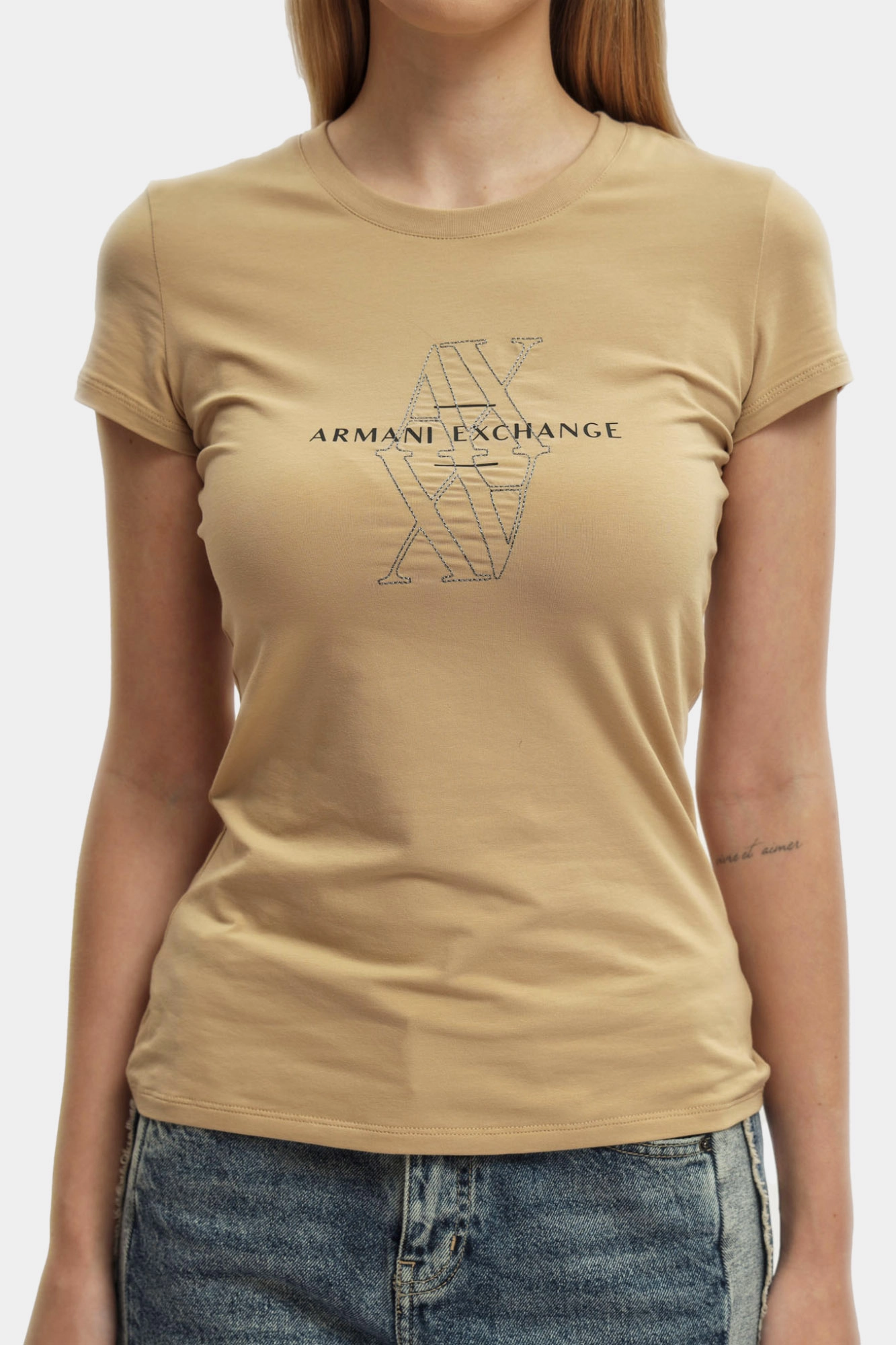 XW000512_AF11929 футболка armani exchange 