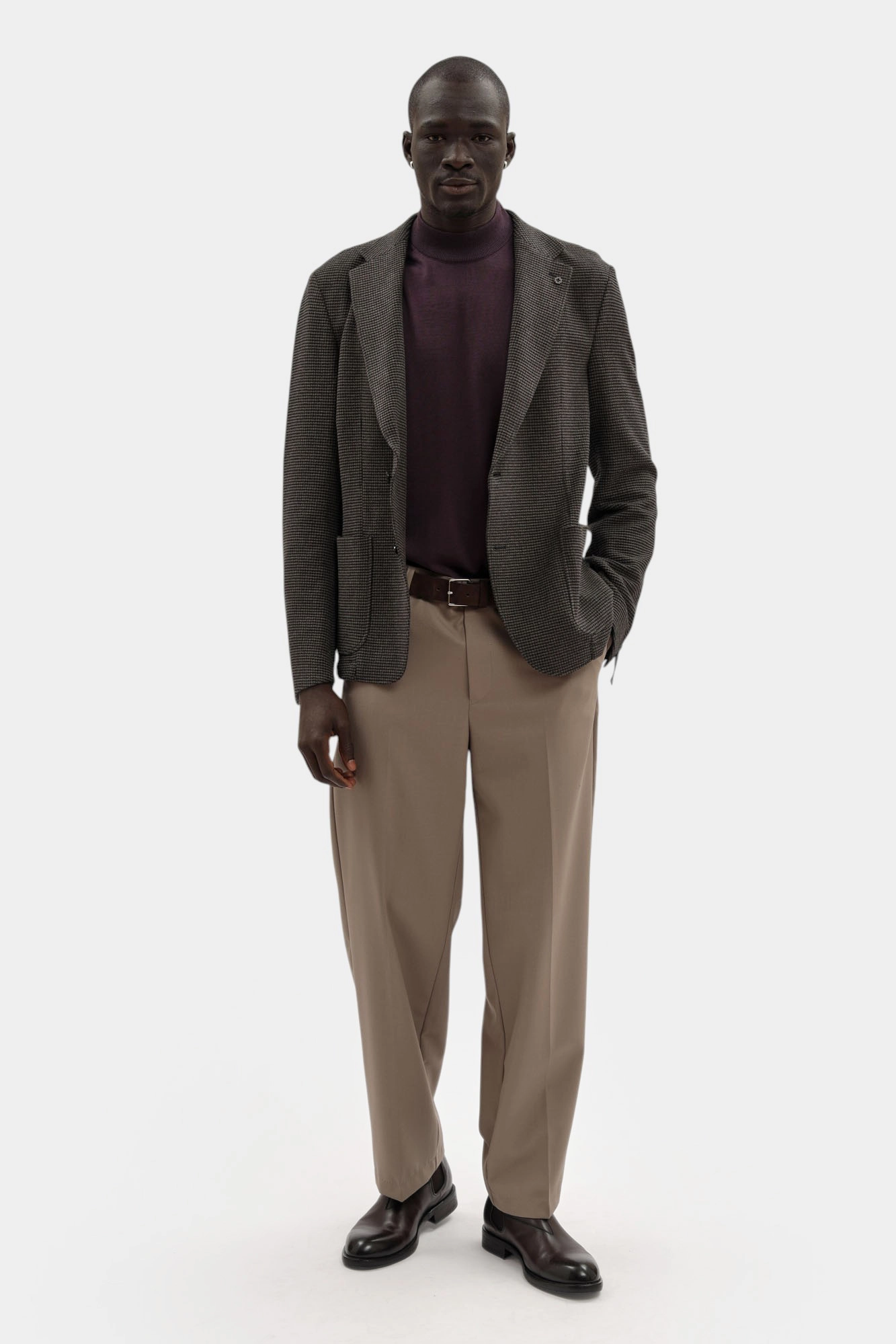 30047246_10019925 Пиджак Strellson Серый