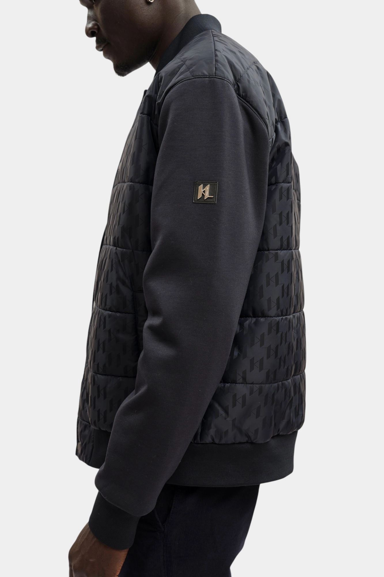 554504_505064 Бомбер Karl Lagerfeld Синий