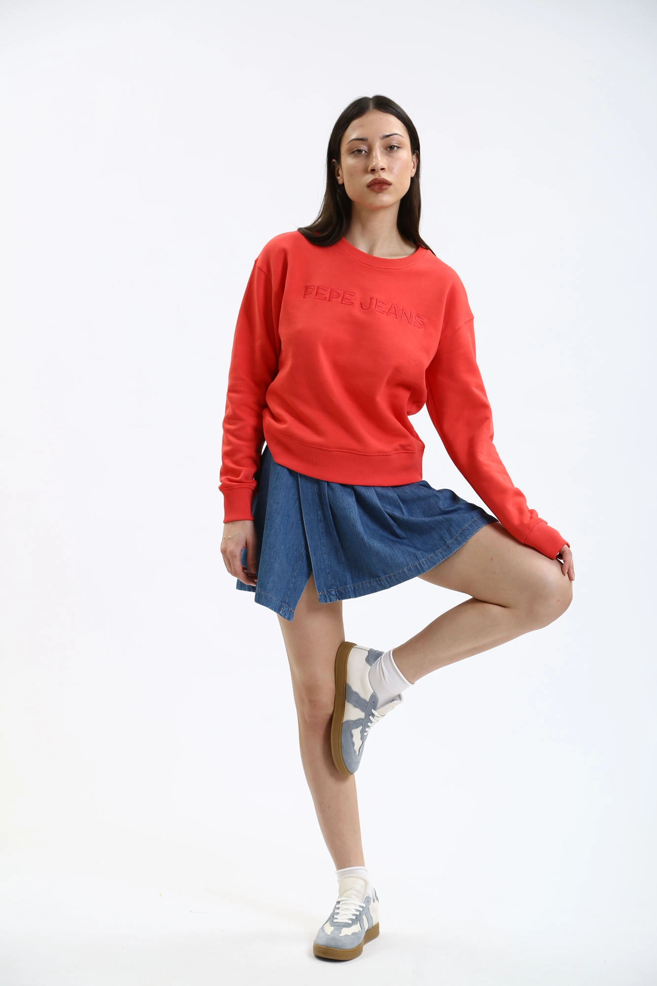 PL901114 юбка джинсовая pepe jeans 