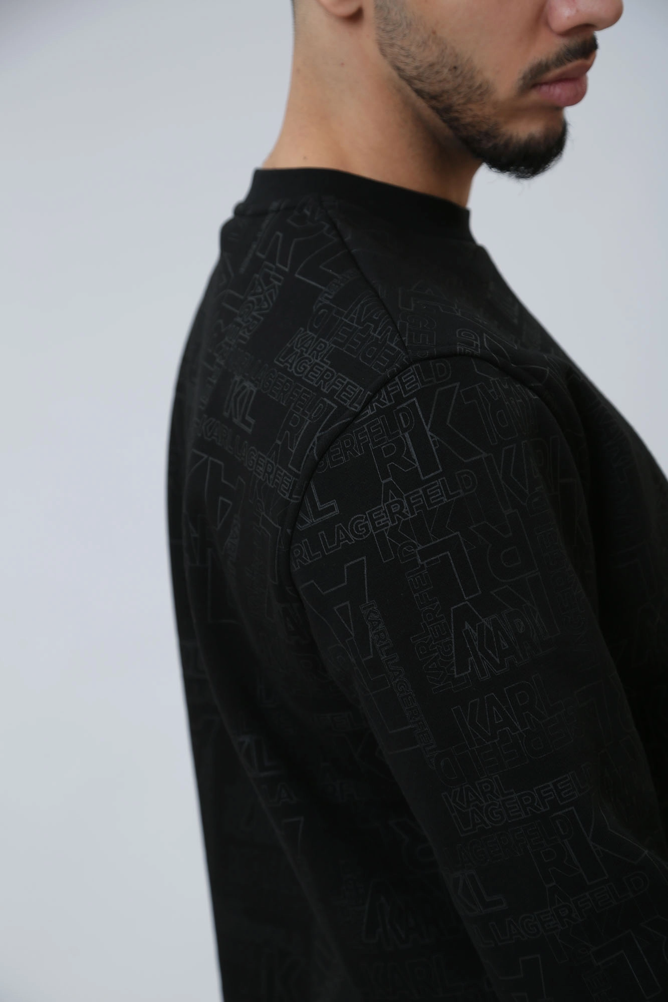 541900_705060 Свитшот Karl Lagerfeld Черный