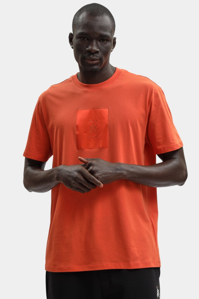 Кеды Armani Exchange Натуральная кожа Синий