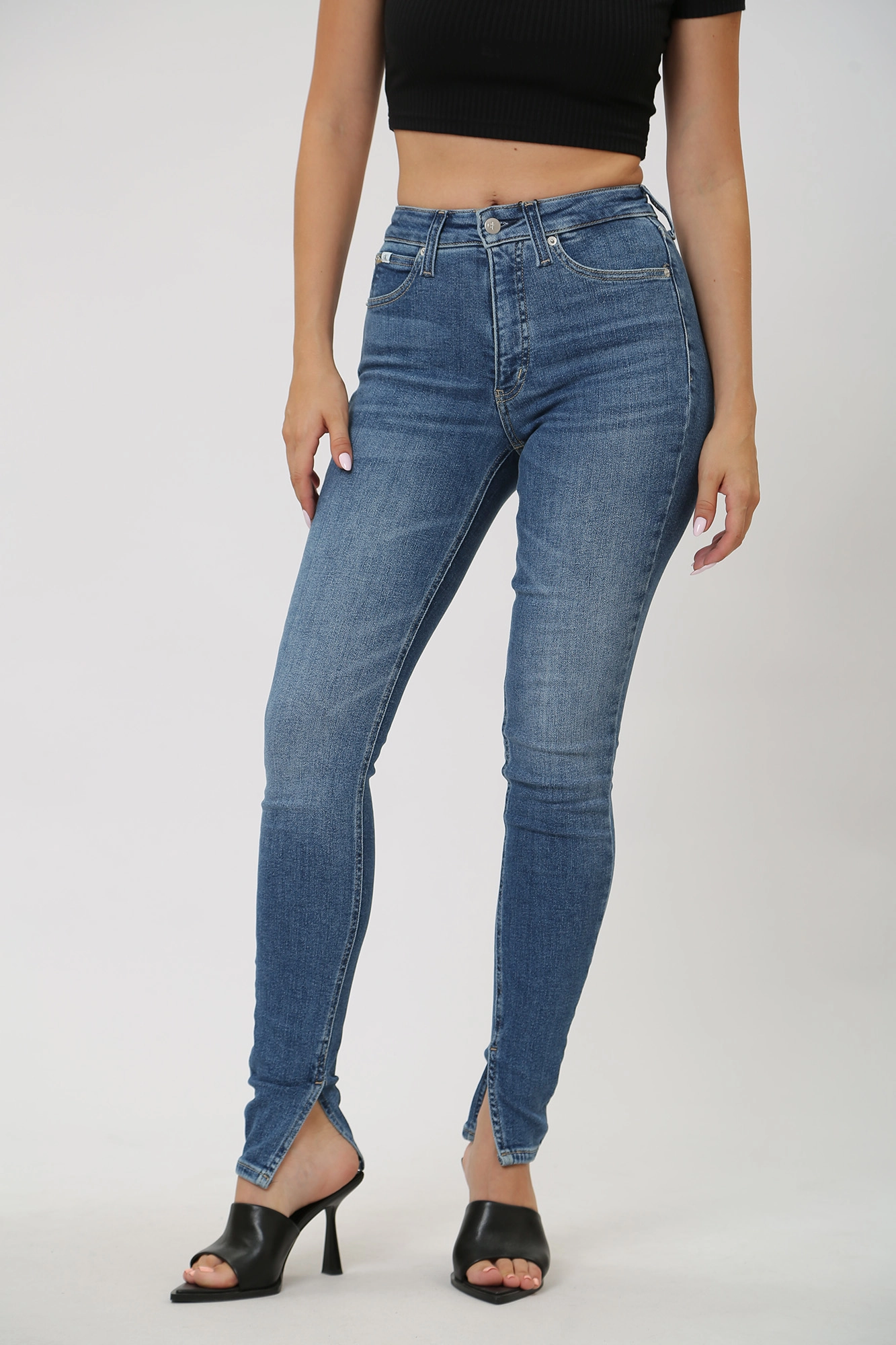 J20J221773 брюки джинсовые calvin klein jeans calvin klein jeans