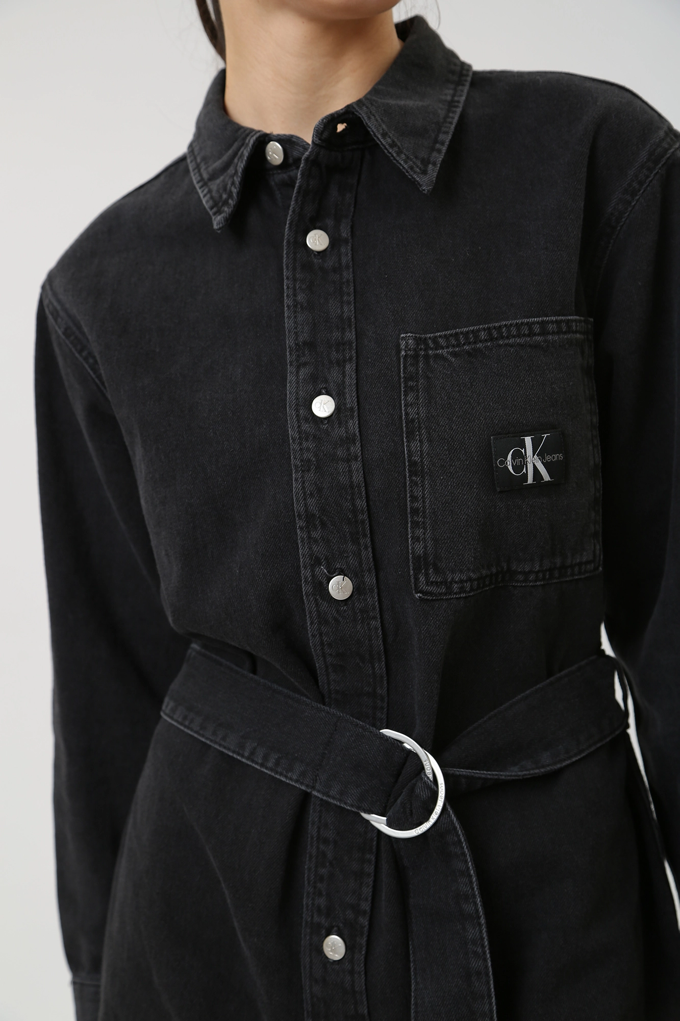 J20J222460 платье джинсовое calvin klein jeans 