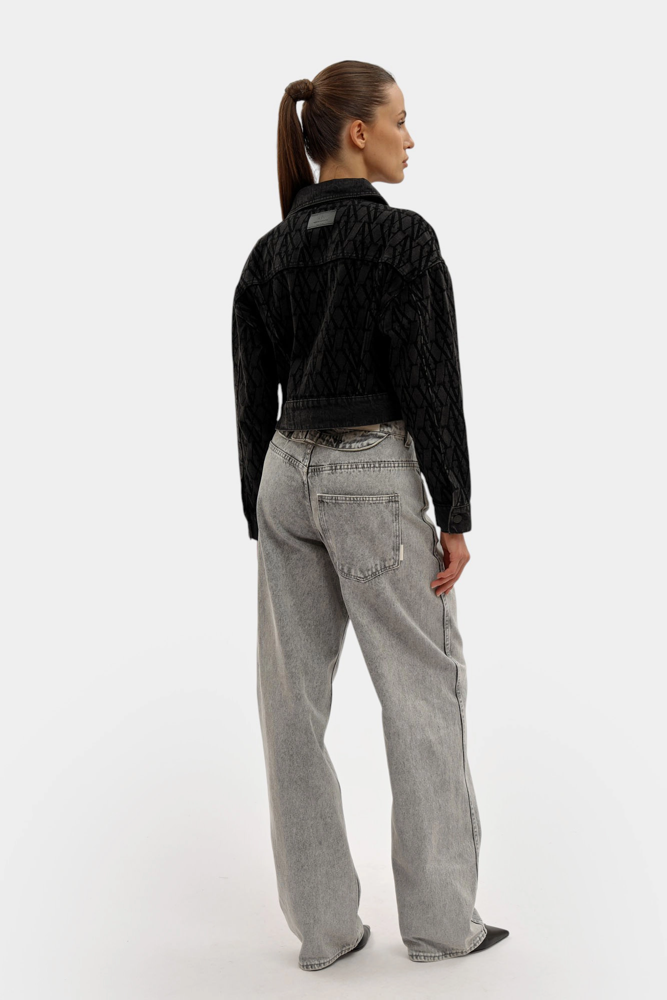 XW000819_AF16092 куртка джинсовая armani exchange 