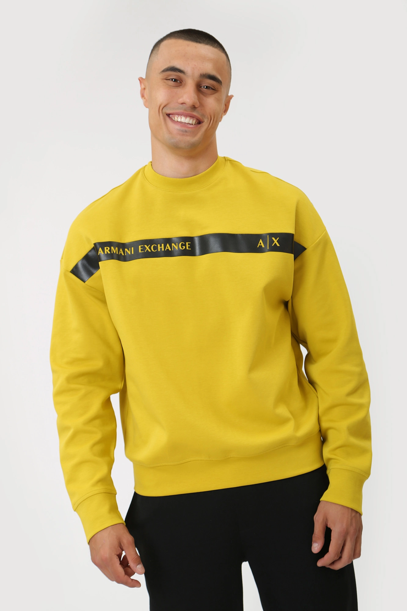 6RZMCA_ZJ9QZ Свитшот Armani Exchange Желтый