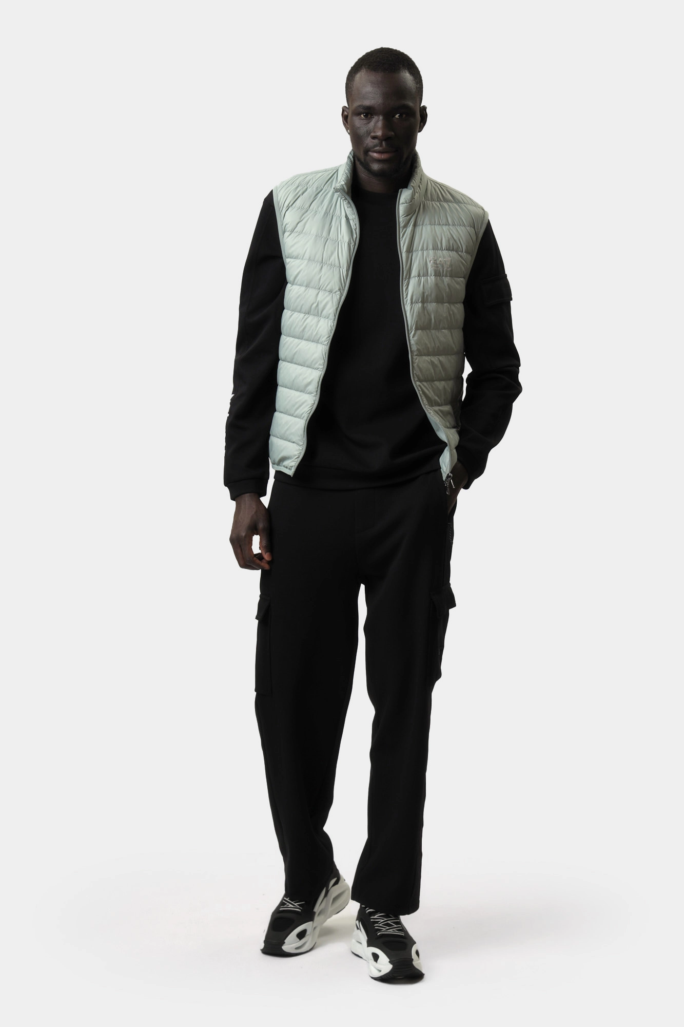 8NPQ06_PNGPZ Жилет EA7 Зеленый