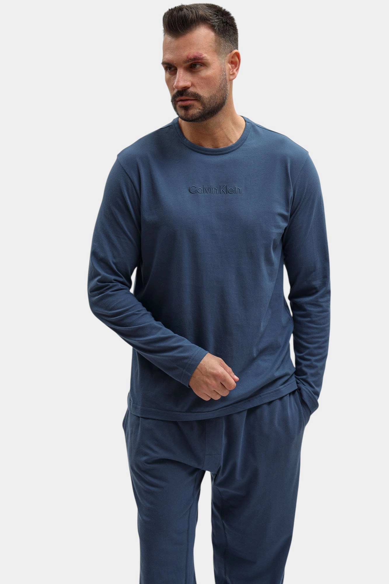 LV00NM2959 Лонгслив Calvin Klein Jeans Синий