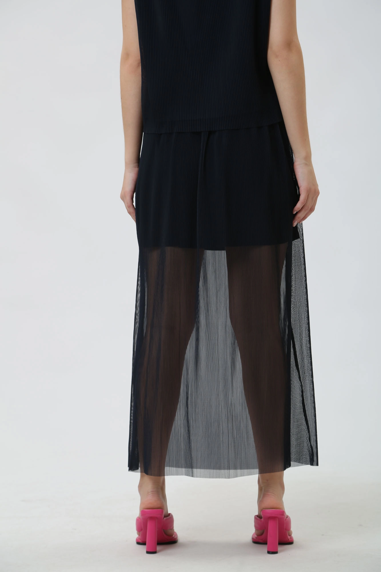 3DYN11_YN8QZ юбка armani exchange