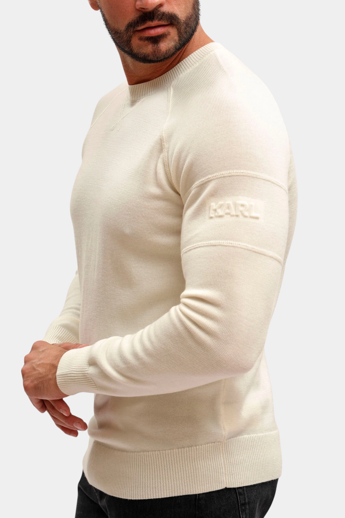 554399_655012 Джемпер Karl Lagerfeld Бежевый