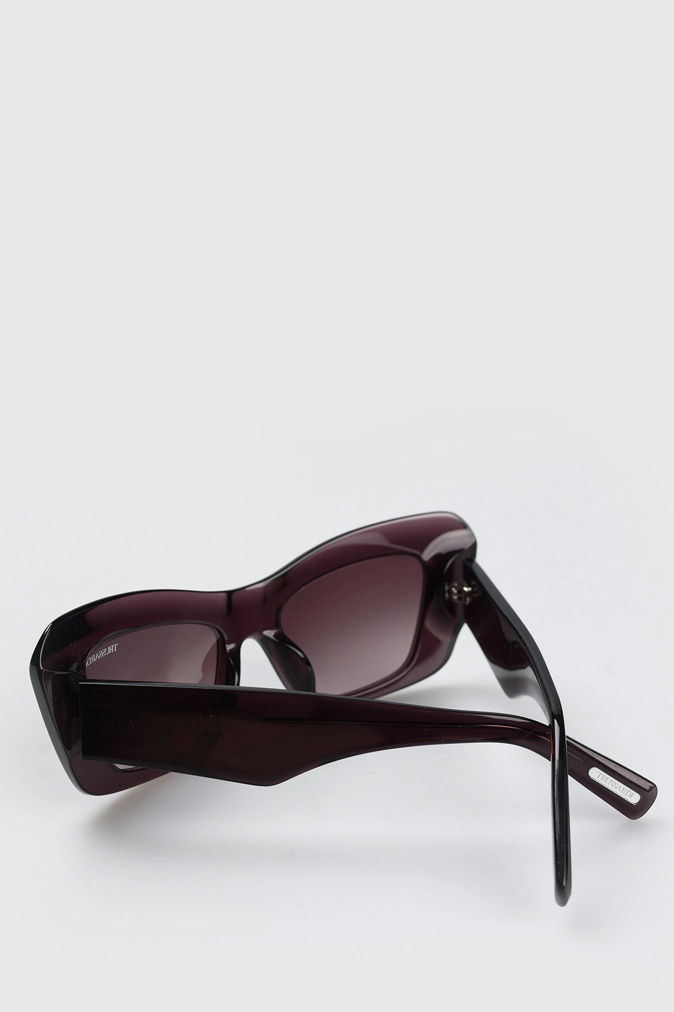 Trussardi-536V-W09 Очки с футляром Trussardi Бордовый