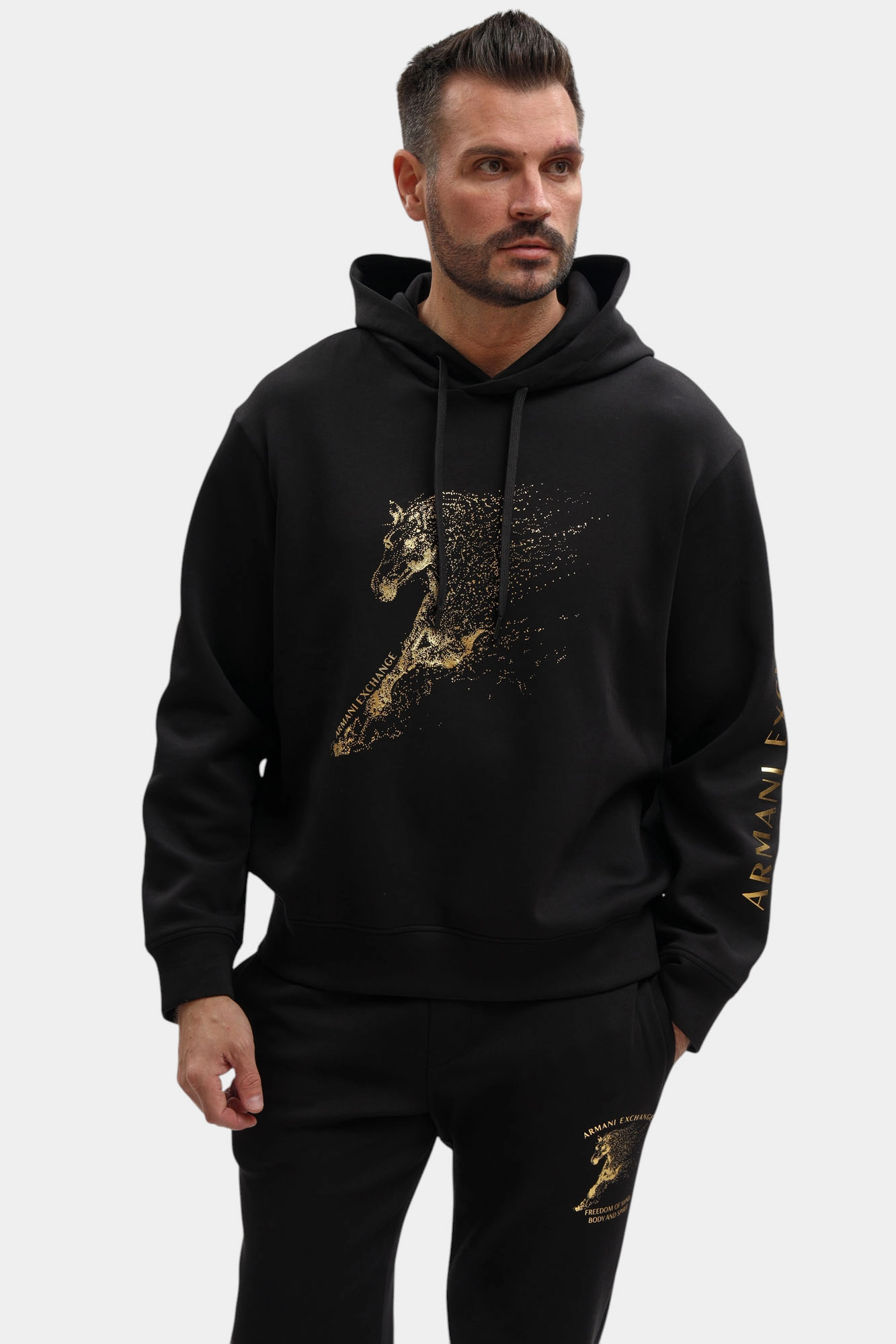 XM001995_AF10818 Худи Armani Exchange Черный