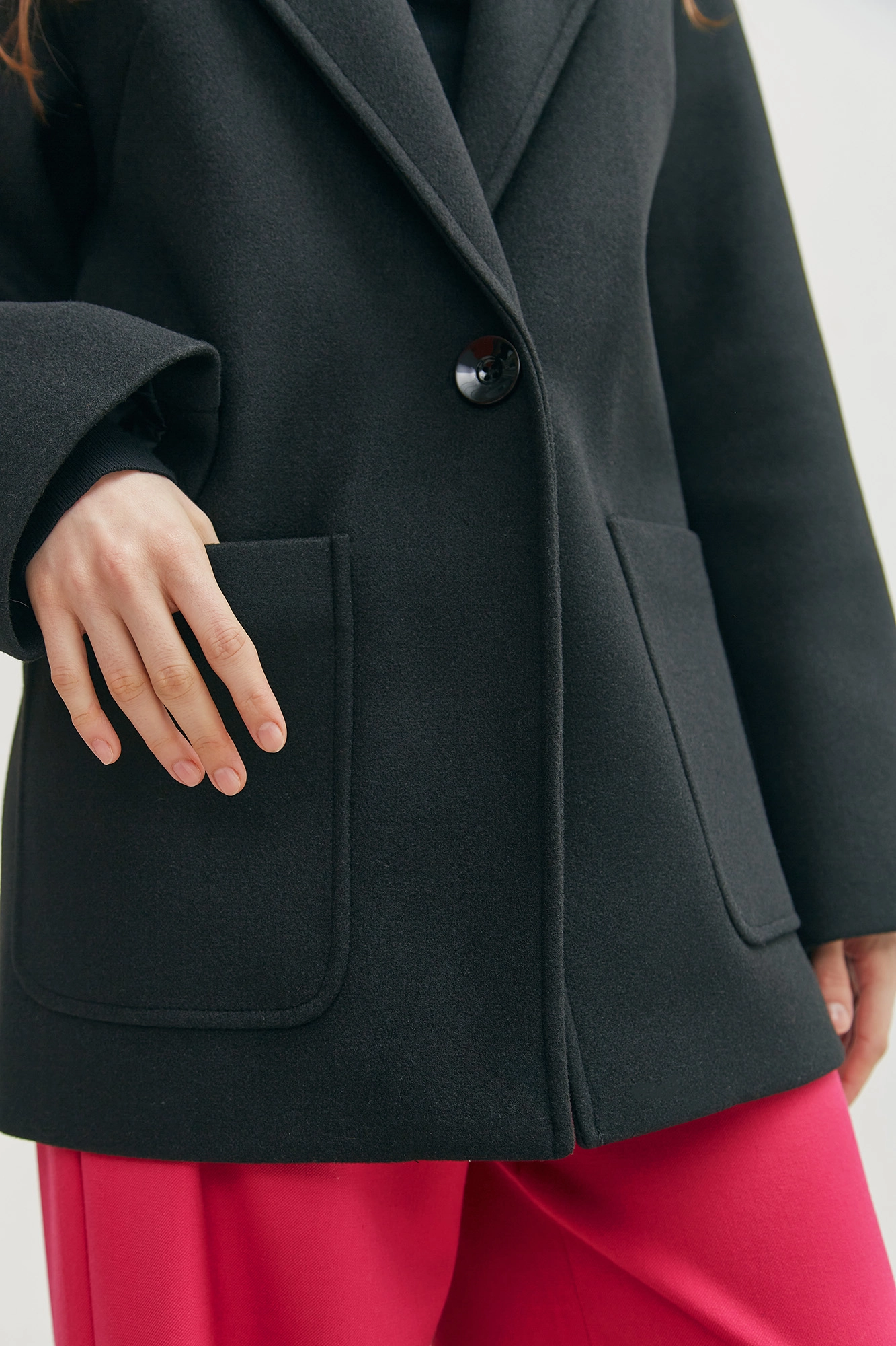 W-231-TU-4012 пальто укороченное the hills 