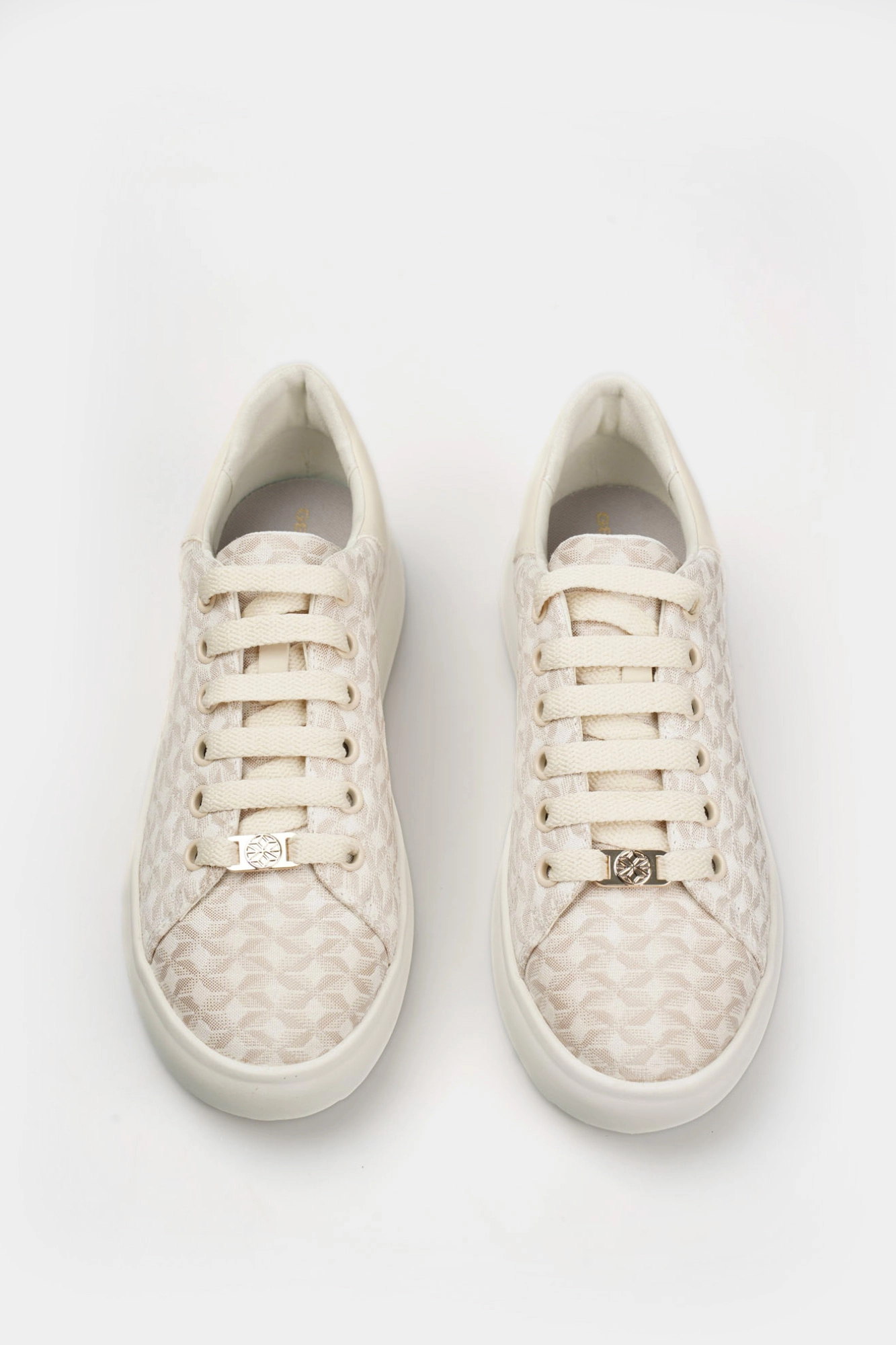 D55TCD0DSBCC Кеды Geox Бежевый