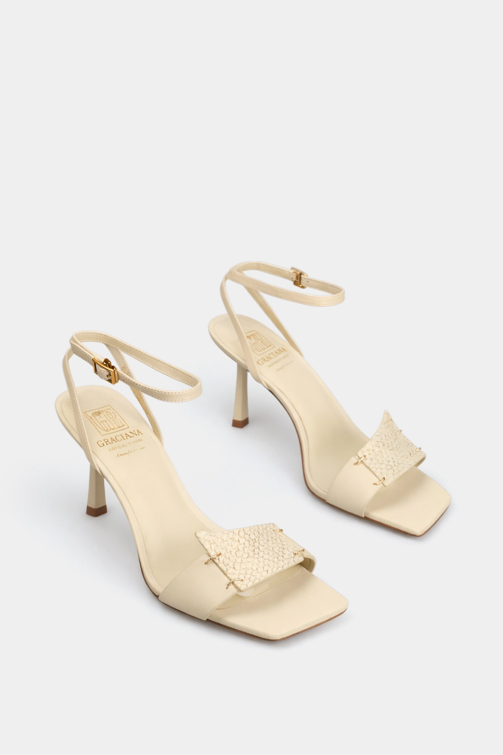 2621-2 Босоножки Graciana Бежевый