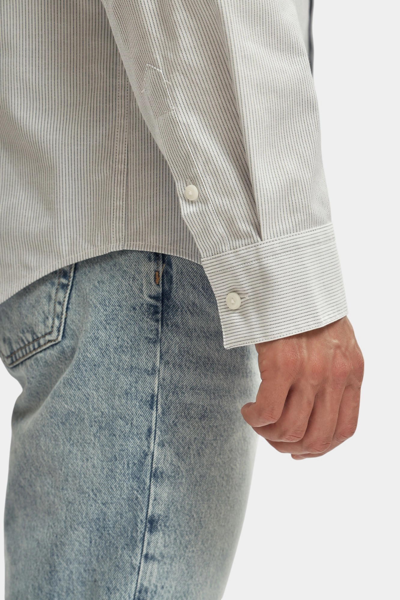 LV04RB119G Рубашка д/р Calvin Klein Jeans Голубой