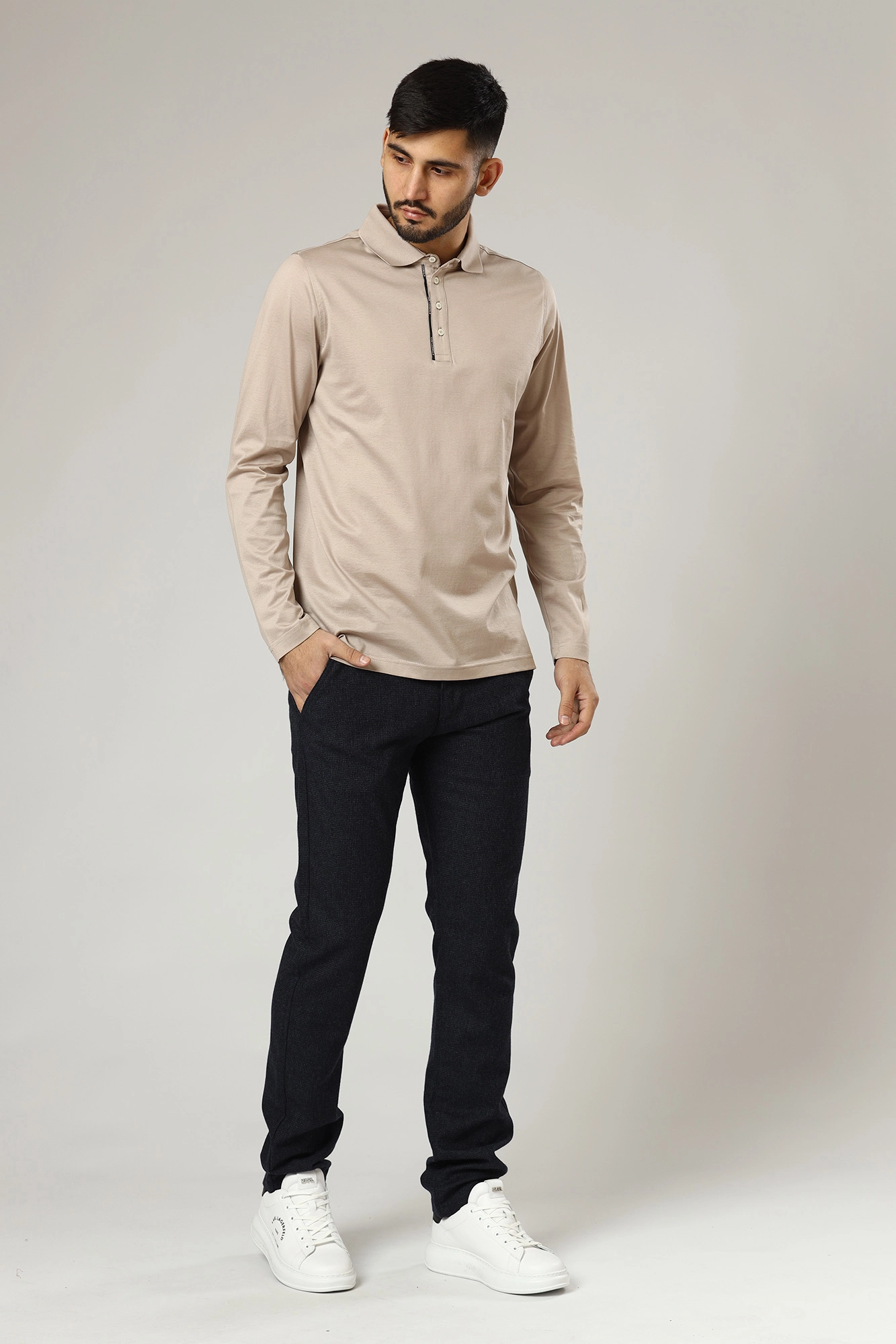 524805_255835 Брюки чиносы Karl Lagerfeld Синий