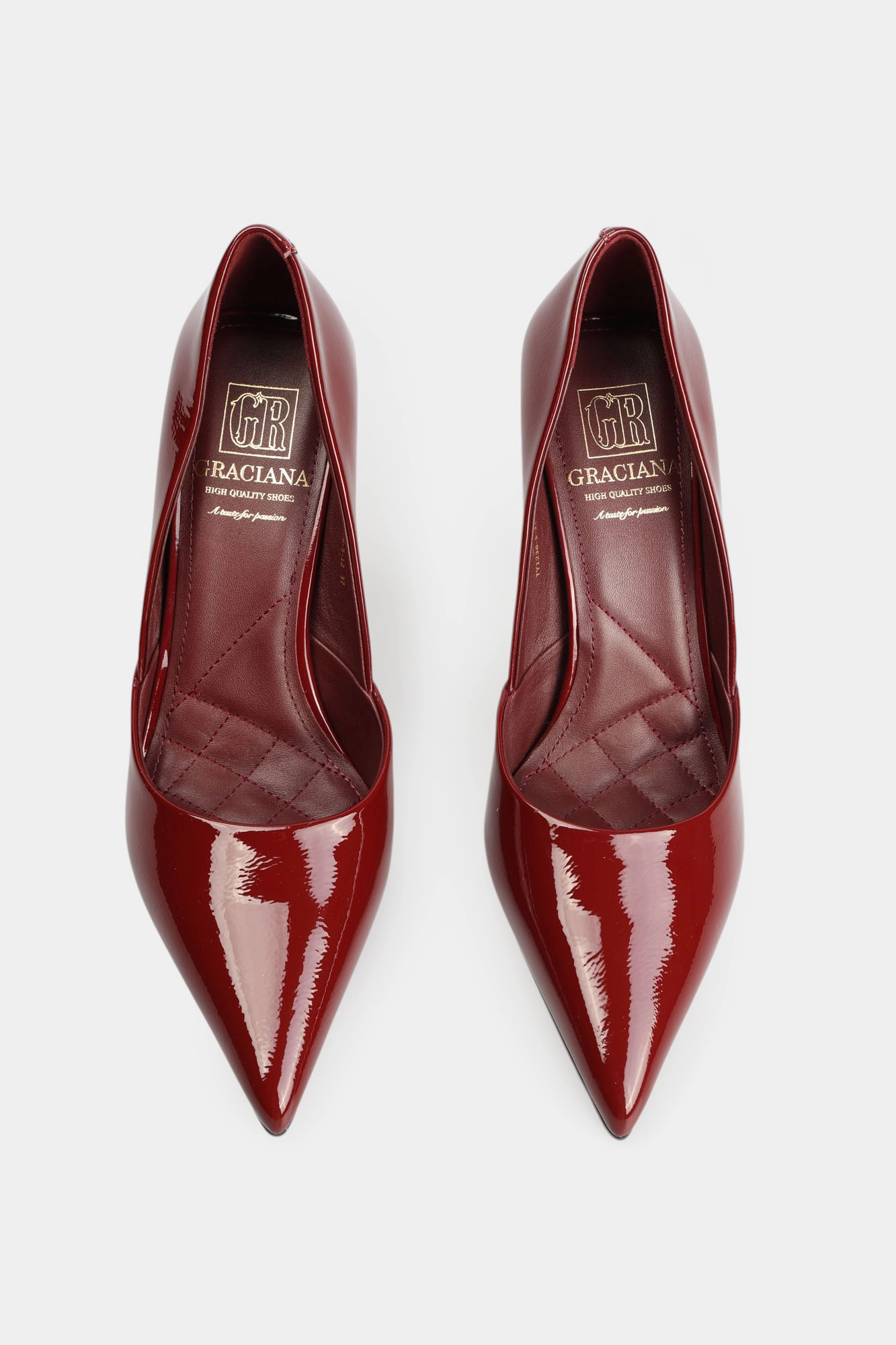TY1236-5-1 Туфли Graciana Бордовый