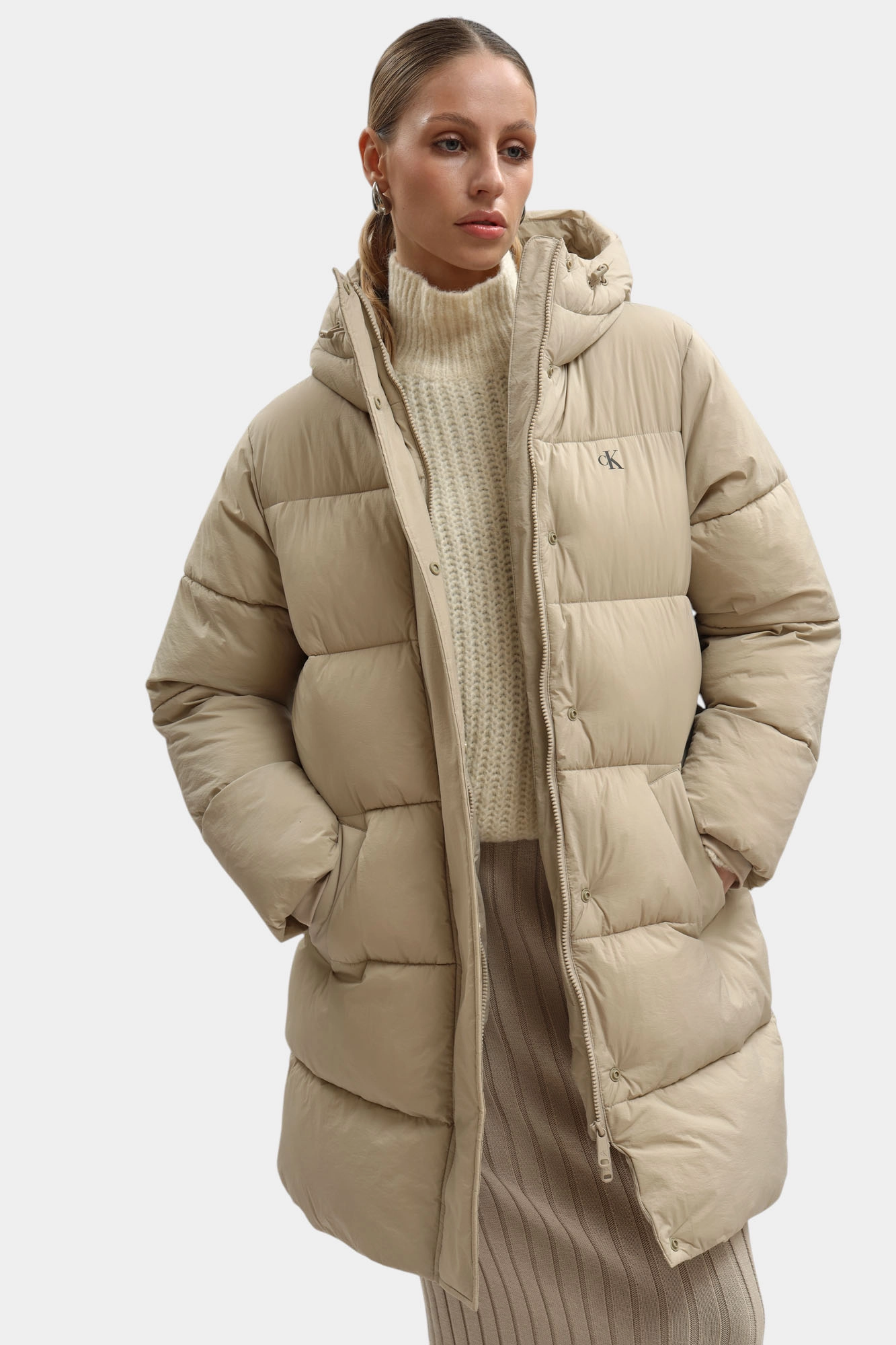 LV047D508G пальто пуховое calvin klein jeans