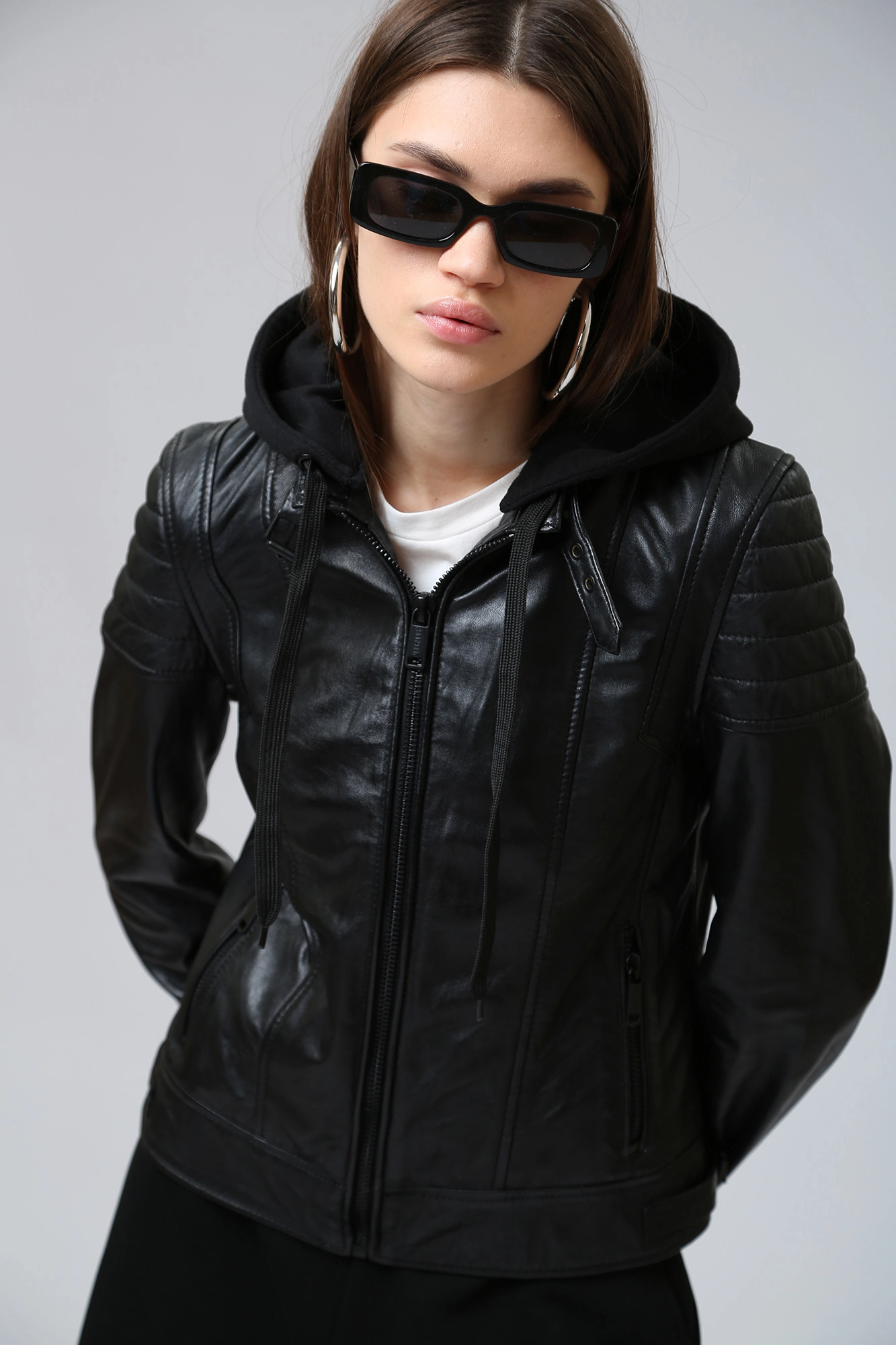 MU-W23-51 куртка кожаная mustang 