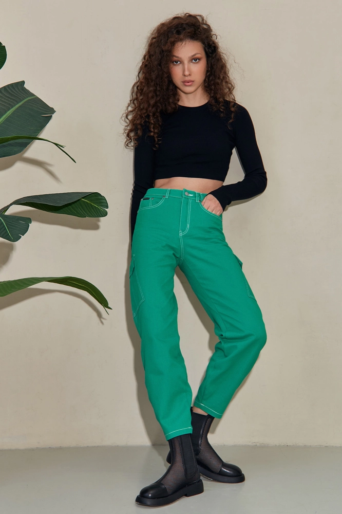 Водолазка Karl Lagerfeld Полиэстер Салатовый