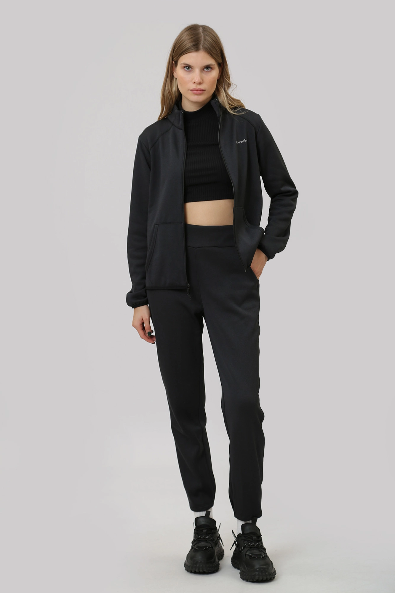 2057321 брюки col hike tech fleece bottom columbia 