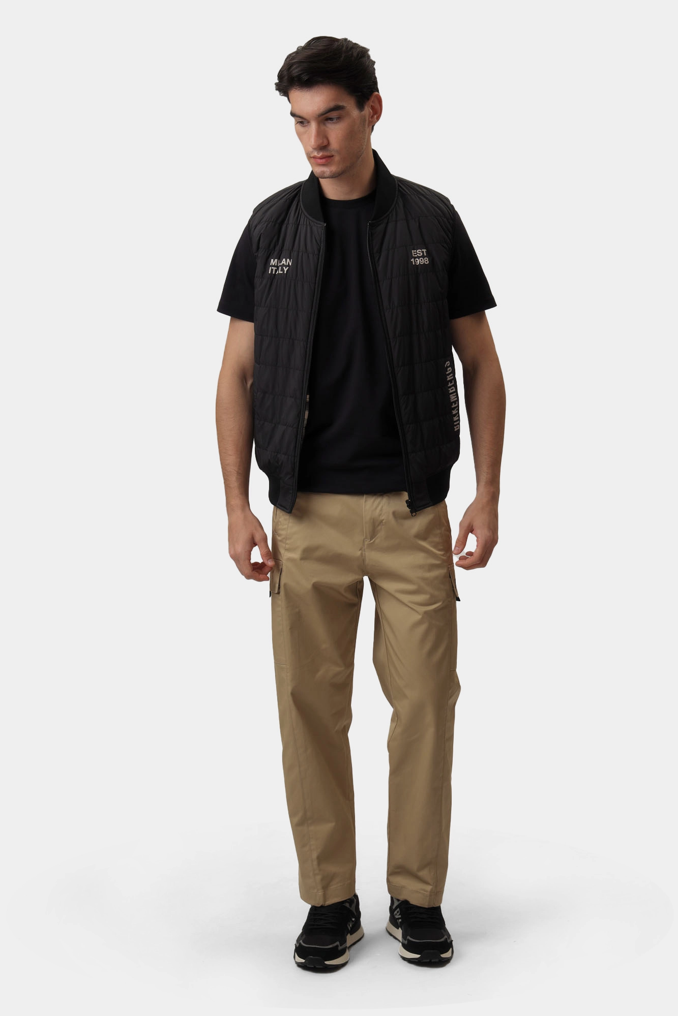 BMG0765 Жилет Bikkembergs Черный