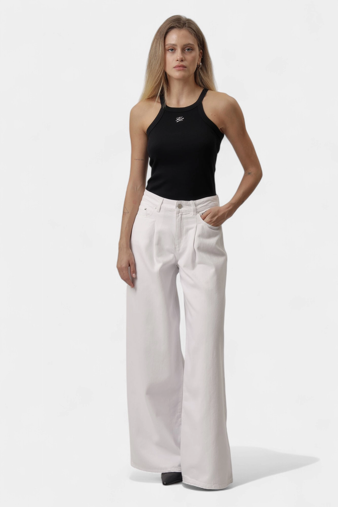 A2W10158 джинсы широкие karl lagerfeld