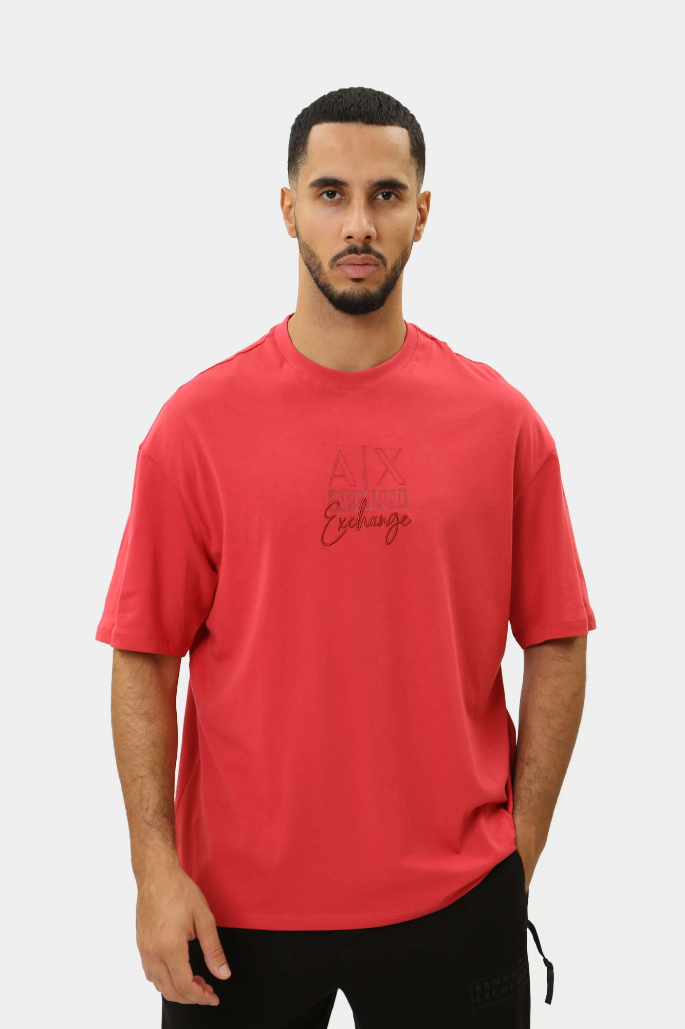 3DZTHN_ZJ8EZ Футболка Armani Exchange Красный