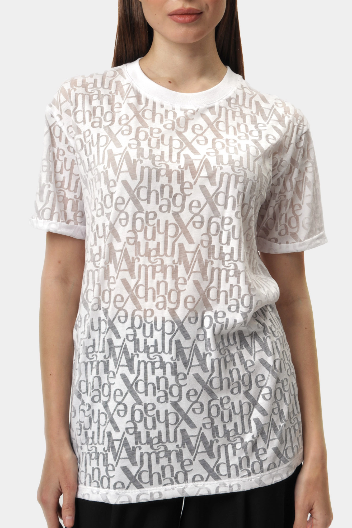 XW000103_AF10835 футболка armani exchange 