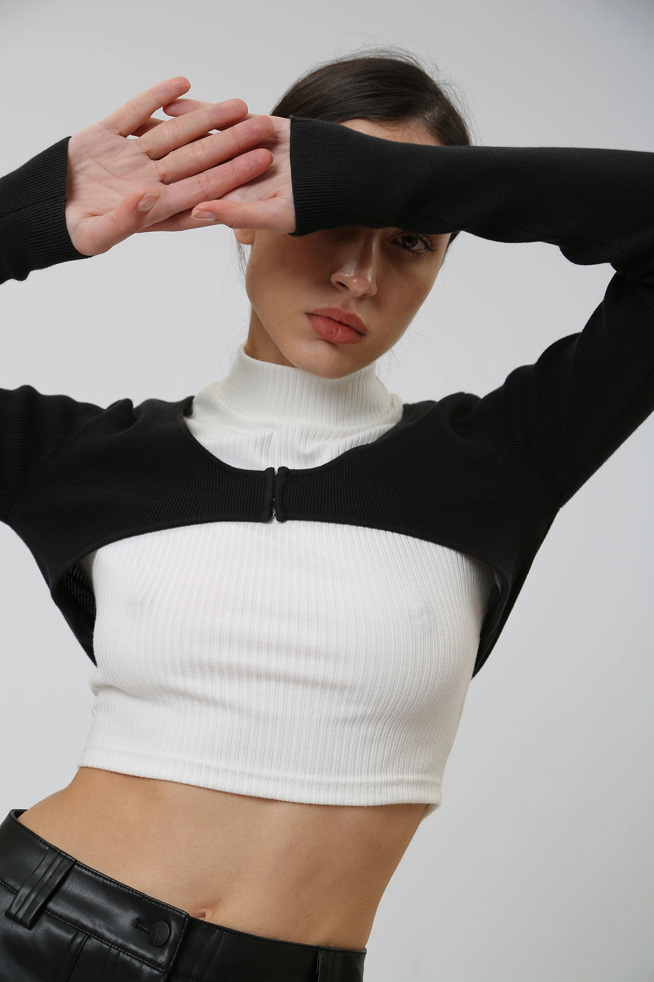 Calvin klein crop top outlet