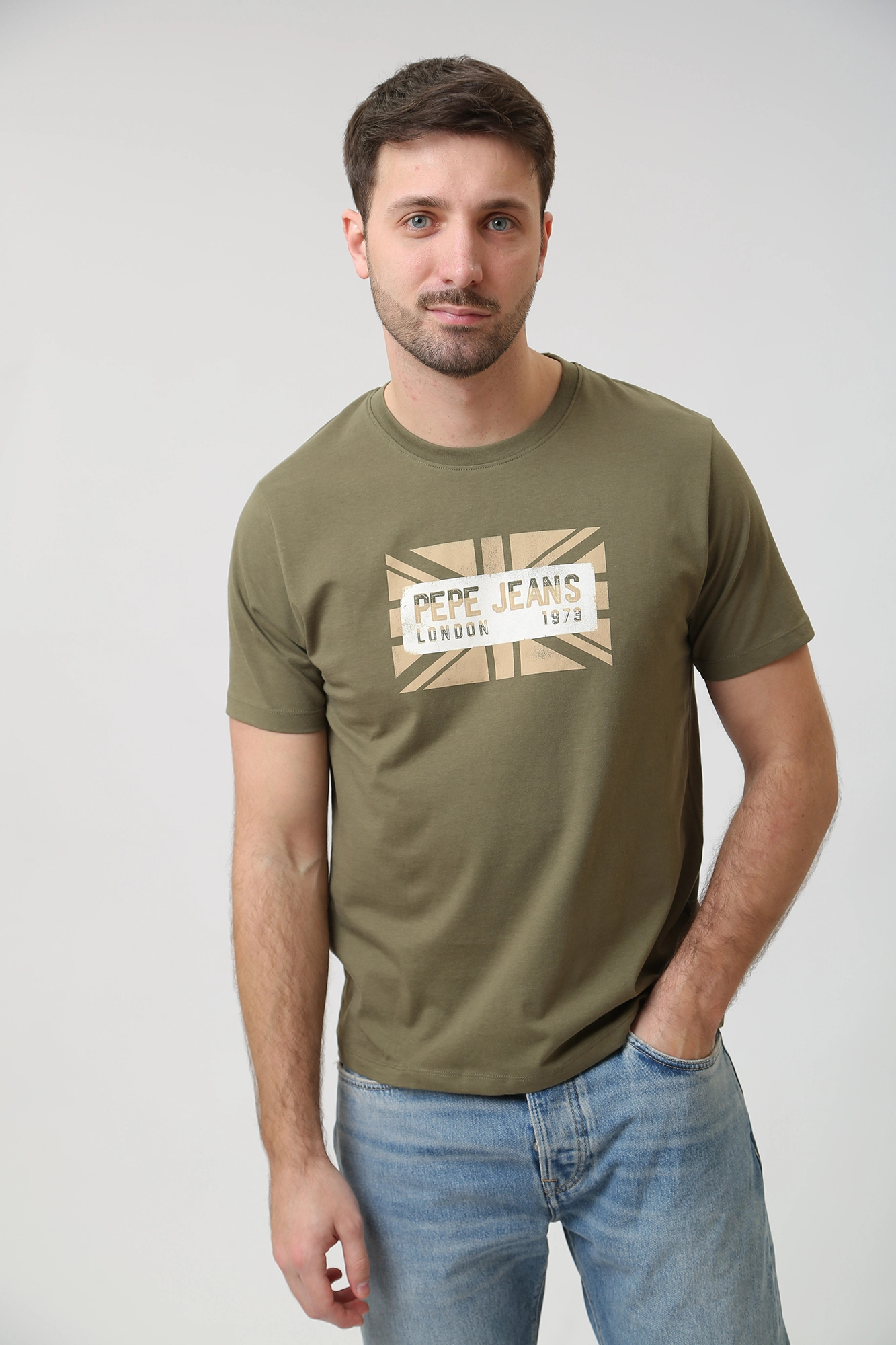 PM509232 Футболка Pepe Jeans Хаки