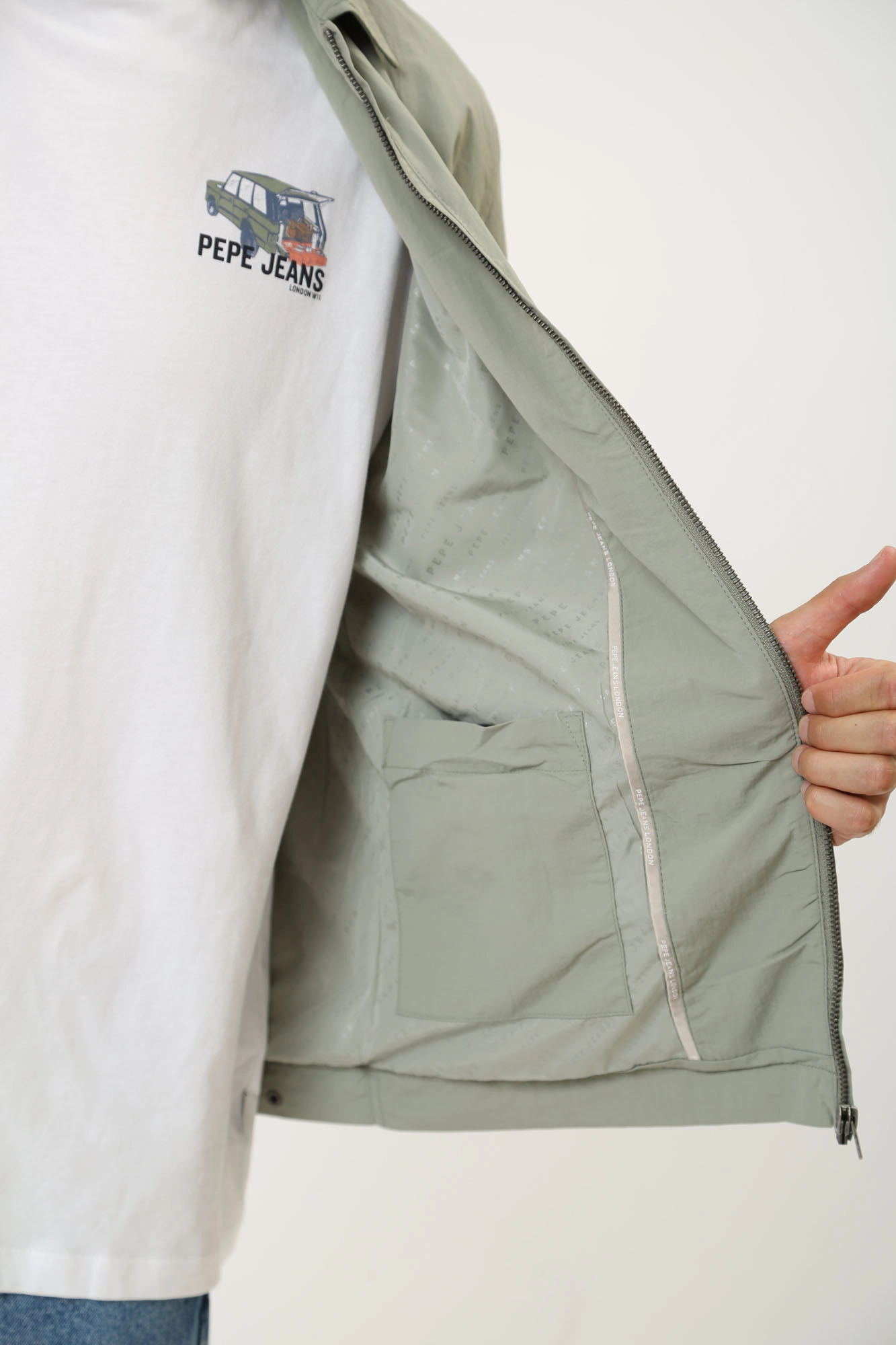 PM402985 Ветровка Pepe Jeans Зеленый