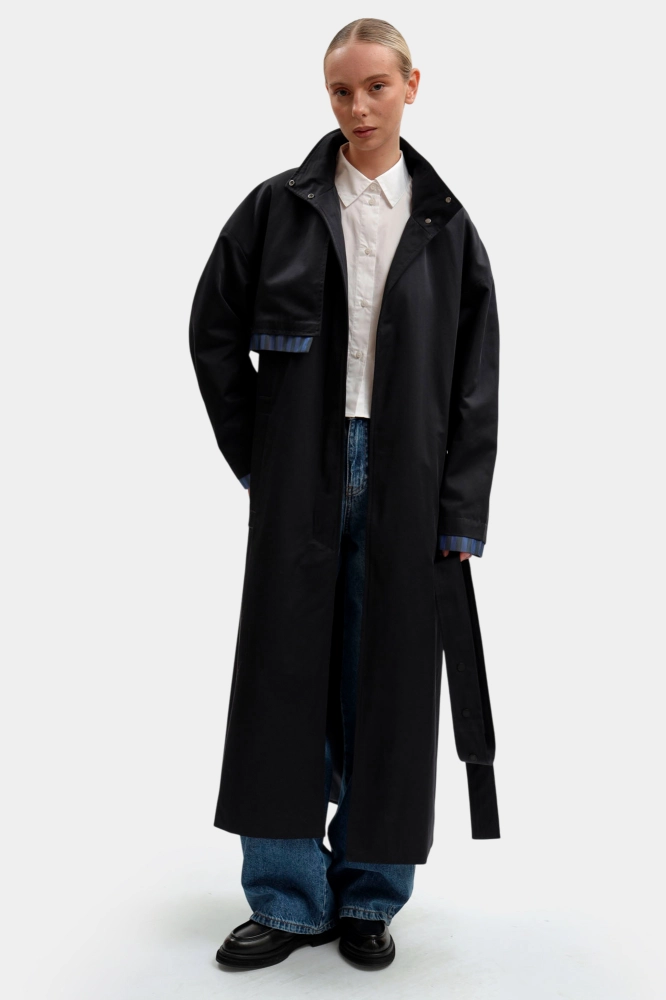 Кепка Karl Lagerfeld Хлопок Черный