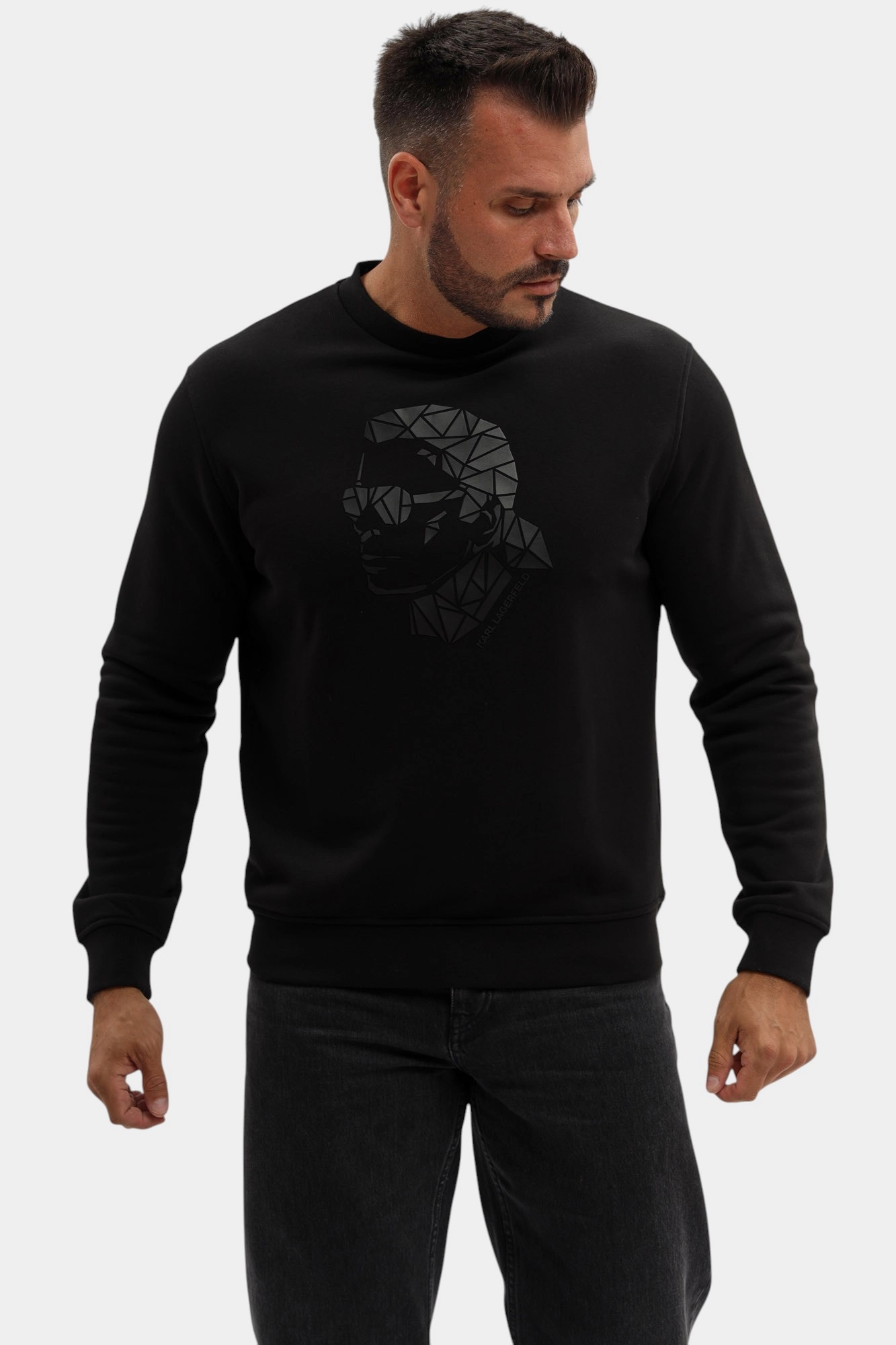 554910_705042 Свитшот Karl Lagerfeld Черный